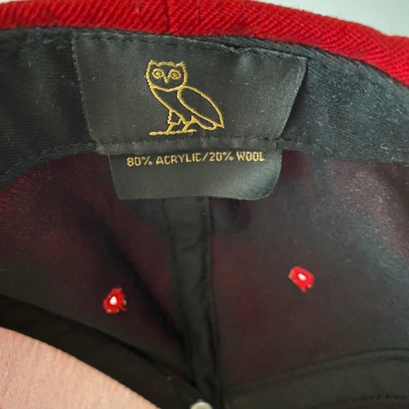 OVO DRAKE OCTOBER'S VERY OWN OWL RARE 2008 SNAPBACK CAP HAT MADE IN USA - Picture 3 of 9